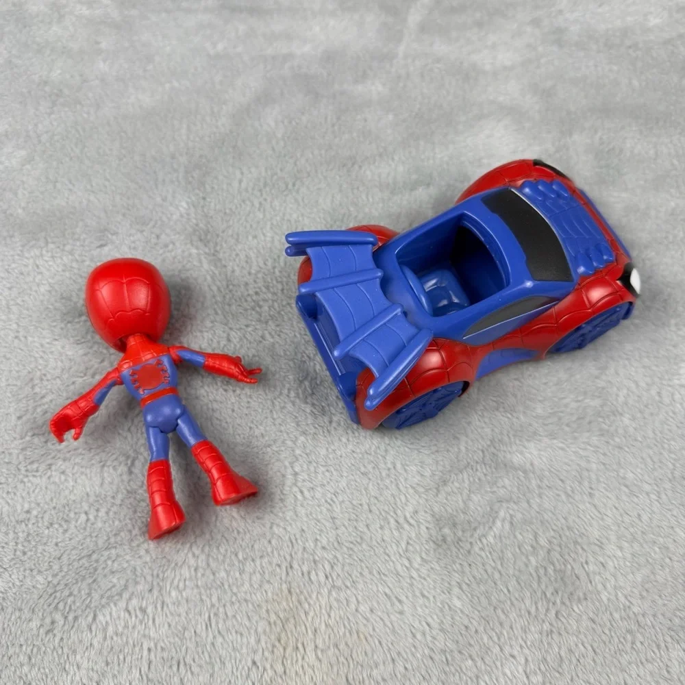 Marvel Spidey And His Amazing Friends Web Crawler Car  W/ Spider Man Figure 2021